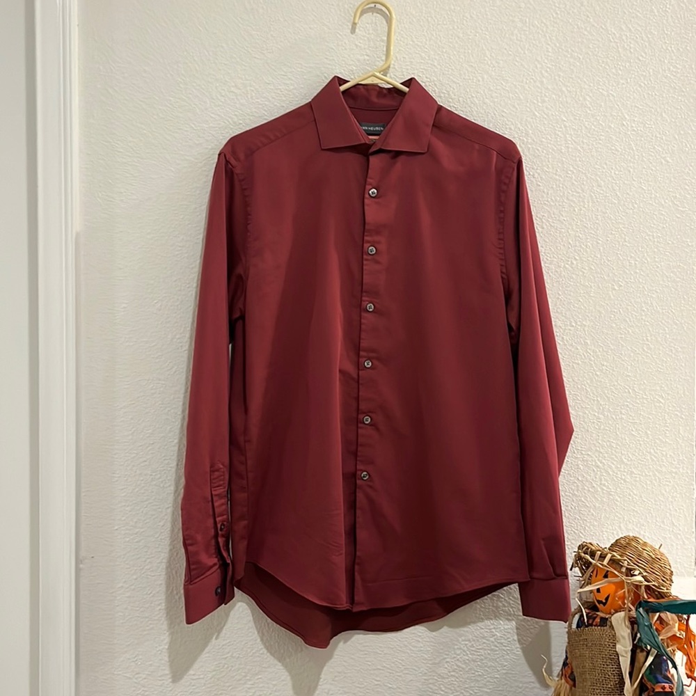 Mens Van Heusen M 15-15.5 34/35 dress shirt